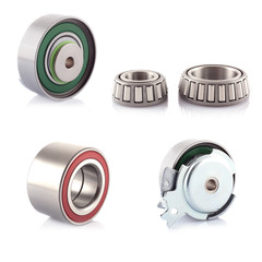 Photo automotive bearing on a white background.