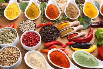 Spices and herbs.