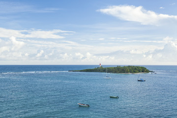 Fototapeta na wymiar Islet of Le Gosier, Guadeloupe