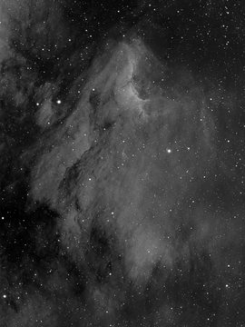 Pelican Nebula IC5070 in Hydrogen Alpha