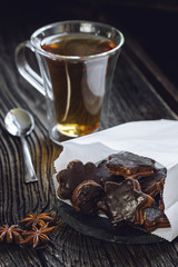 Christmas cookies and Tea