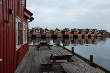 Norway, Lofoten. Classic landscape