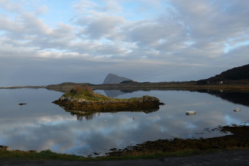 Norway, Lofoten. Classic landscape