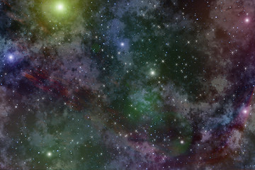 Obraz na płótnie Canvas universe deep space star nebula