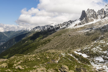 Le Plan de l'Aiguille : Aiguille du midi - Chamonix, Mont-blanc.