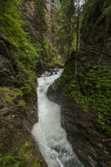 Chemin suspendu des gorges de la Diosaz