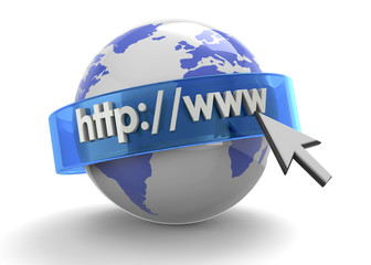 Internet Concept - 3D