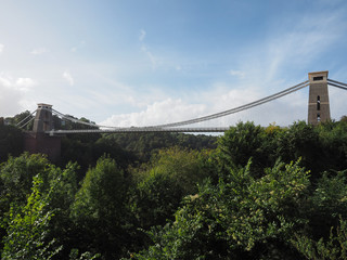 Clifton Suspension Bridge in Bristol