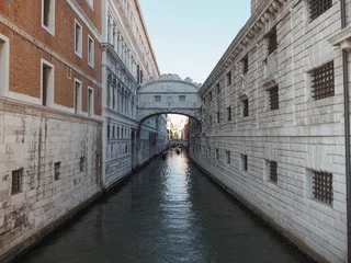 Cercles muraux Pont des Soupirs Bridge of Sighs in Venice