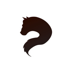 Naklejka premium Horse Vector