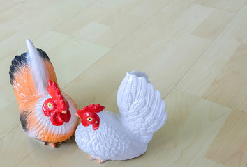 chicken ceramics