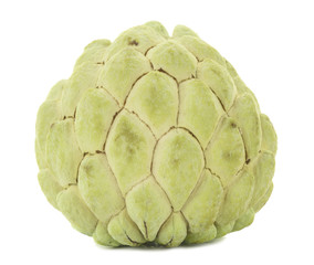 Fresh Custard Apple isolated on white background
