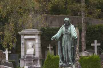 Obraz premium Auf dem Friedhof