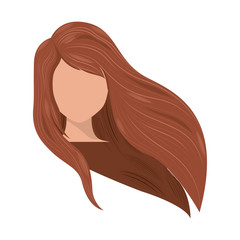 Woman cartoon icon. Avatar people person and human theme. Isolated design. Vector illustration