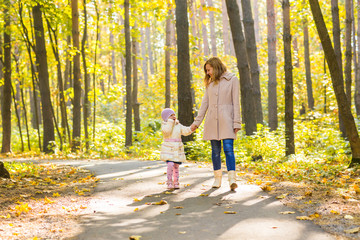 Fototapeta premium mother with baby outdoors