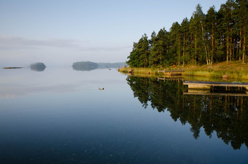 Fototapeta na wymiar Finnish archipelago
