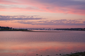Fototapeta premium Purple Sunset