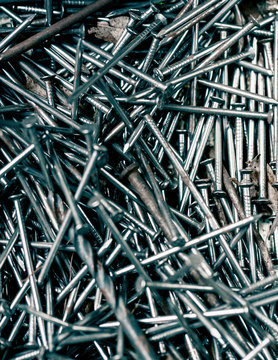Variety of nails and screws