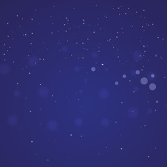 Blauer Hintergrund bokeh