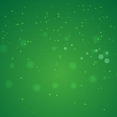 glänzender Hintergrund Grün Bokeh Vektor