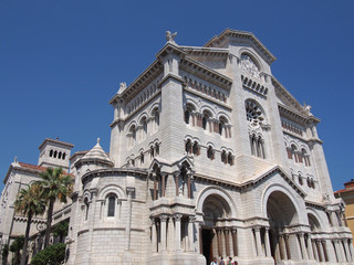 Fototapeta na wymiar Cathédrale de Monaco