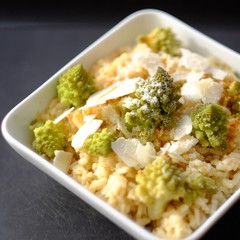 Broccoflower Risotto