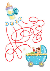 Il labirinto, fiocco azzurro