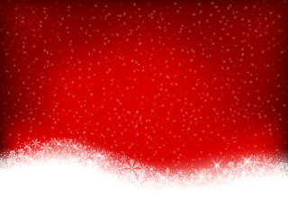 Red Christmas card