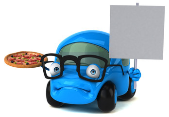 Fun car - 3D Illustration