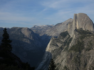 Fototapeta premium glacier point, half dome, yosemite national park 
