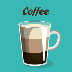 delicious coffee cup isolated icon vector illustration design