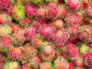 Rambutan sweet delicious fruit