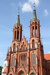 Fototapeta na wymiar Bialystok Cathedral, Poland