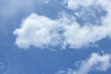 Obraz premium beautiful blue sky with cloud 