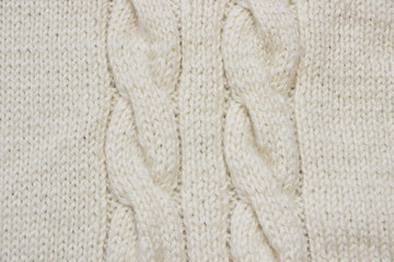 knitting woolen texture
