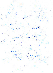 watercolor blue drops on the paper abstract grunge texture backgroud