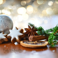 Zimtsterne - Weihnachtsgewürze - Weihnachten