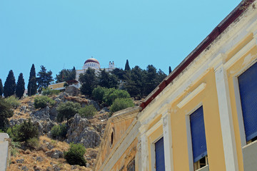 Fototapeta na wymiar Rhodes, Île de Symi