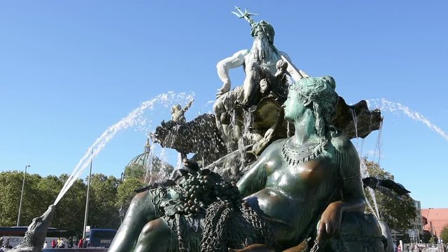 The Neptunebrunner fountain in Berlin