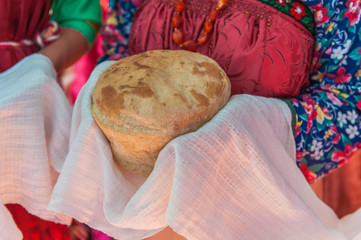 Russian old-fashioned wedding