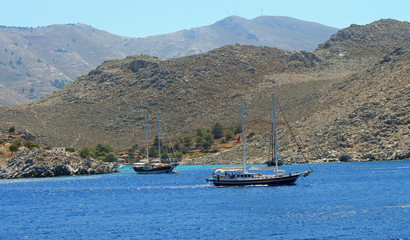 Obraz premium Rhodes, Île de Symi