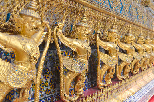 Grand Palace in Bangkok. Thailand, Asia.