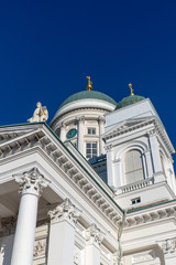Fototapeta na wymiar Dome of Helsinki, Finnland