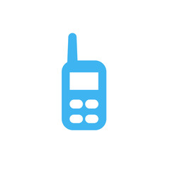 Radio icon, isolated, white background