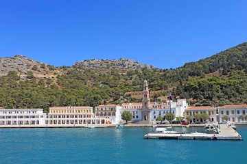 Île de Symi, monastère de Panormitis