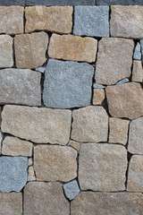 Color Rock Wall Pattern.