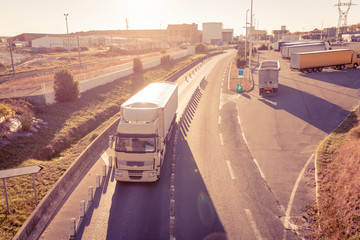 transport routier en poids lourd 