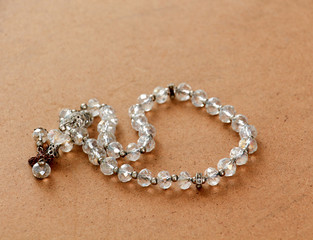 beads made of gem stones