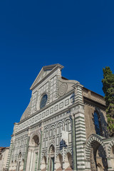 Fototapeta na wymiar Basilica of Santa Maria Novella in Florence