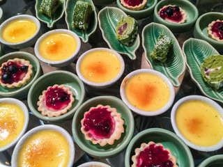 dessert cocktail in wedding ceremony party